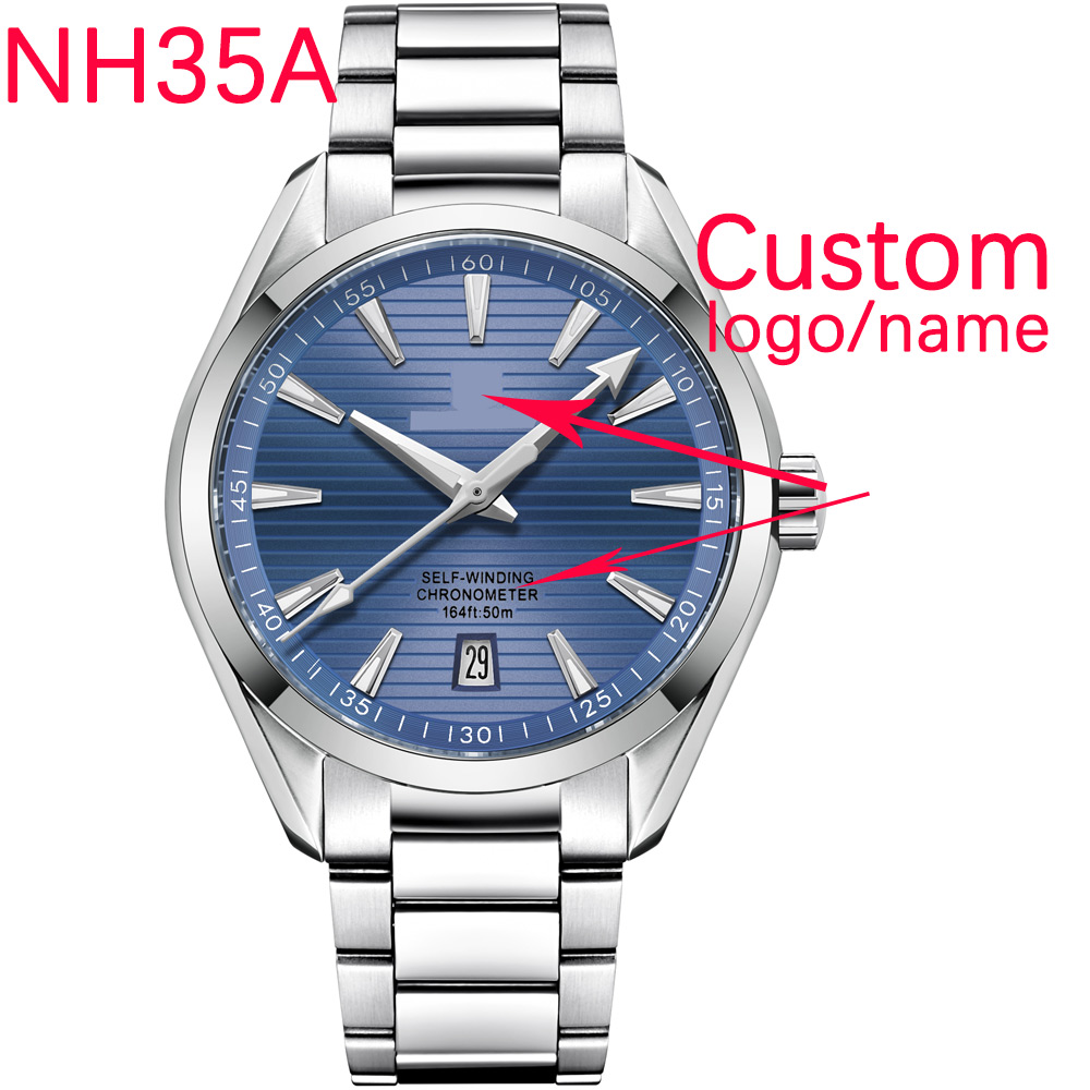 Jewelry Watch - 럭셔리 NH35 무브먼트 커스텀 로고 41mm