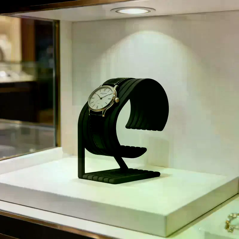 Jewelry And Watches Store - 고급 대리석 시계 스탠드 (2개 시계용)
