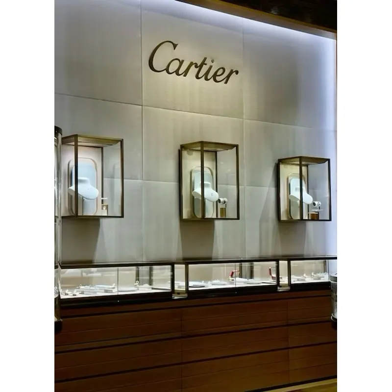 맞춤형 흰색 벽걸이 LED 디스플레이 쇼케이스 캐비닛  - Jewelry And Watches Store 리뷰 및 가격
