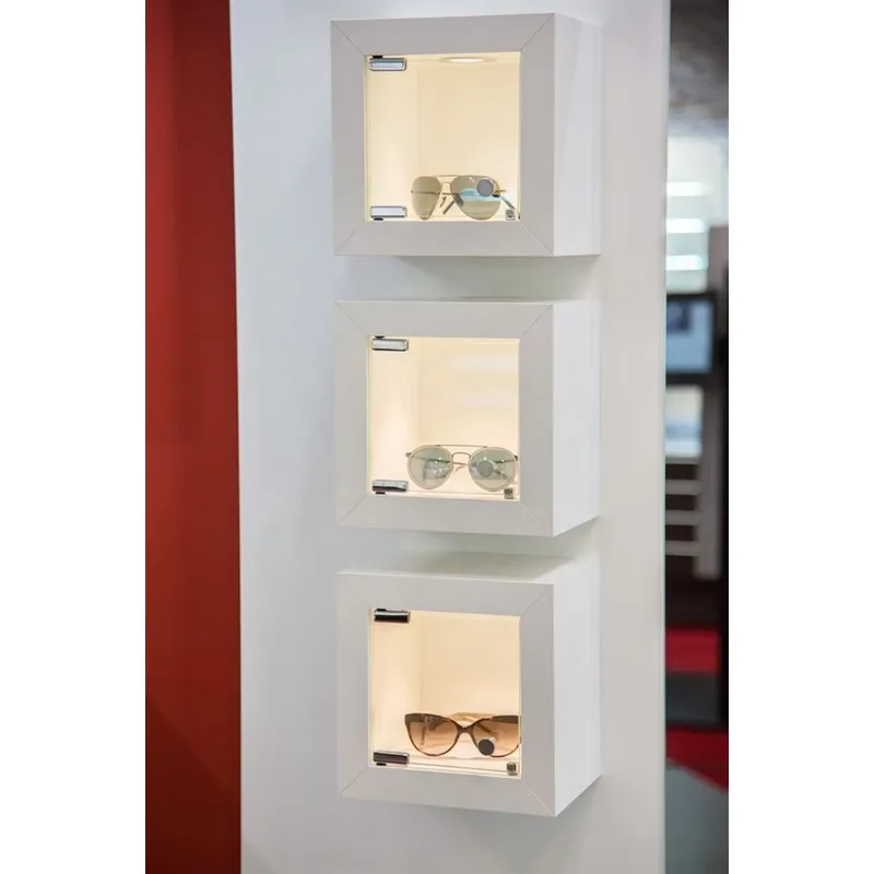 맞춤형 흰색 벽걸이 LED 디스플레이 쇼케이스 캐비닛  - Jewelry And Watches Store 리뷰 및 가격