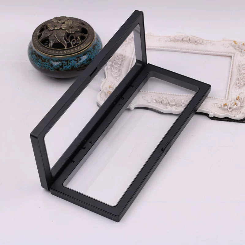 검정색 10개, 투명 플로팅 프레임 디스플레이 랙, 플 - Jewelry Watches Box 리뷰 및 가격