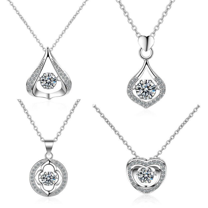 0.5 CT 모이사나이트 헤일로 펜던트 목걸이 여성용  - Crystal Choker Necklace 리뷰 및 가격