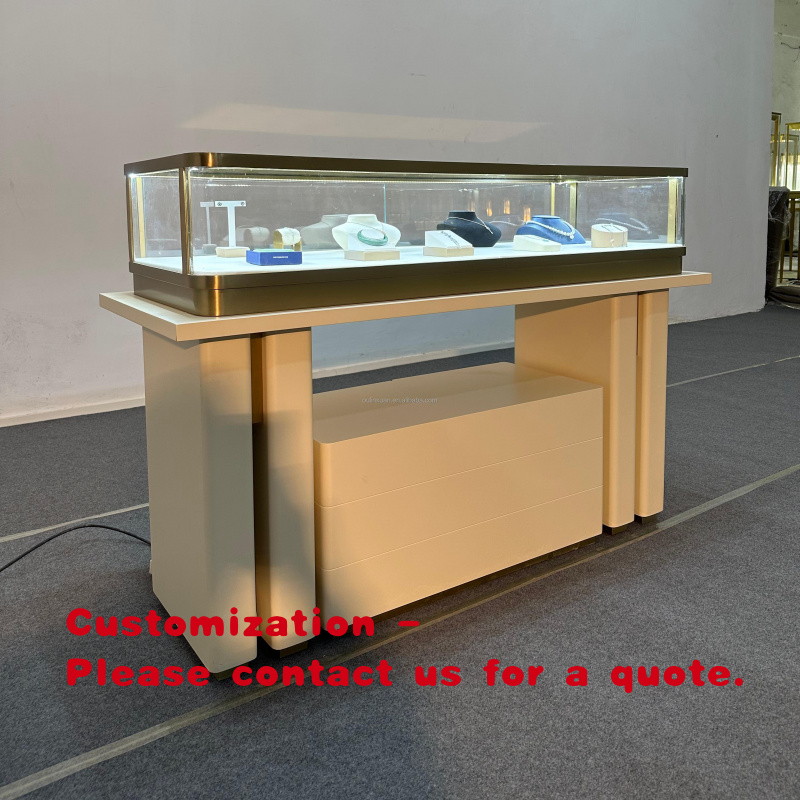 맞춤형 스테인리스 스틸 주얼리 시계 전시 테이블 쇼케이 - Jewelry And Watches Store 리뷰 및 가격
