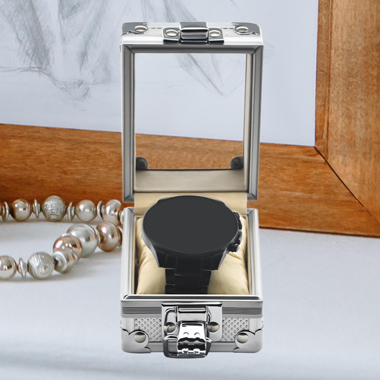 시계 상자 정리함 보석 팔찌 보관함 천 베개 보관 케이 - Jewelry Watches Box 리뷰 및 가격