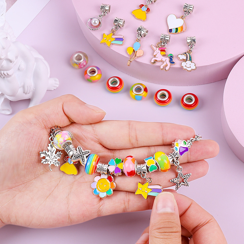 여자를위한 스토리지 박스와 DIY 페르시 팔찌 세트 선 - Jewelry Y Watches 리뷰 및 가격