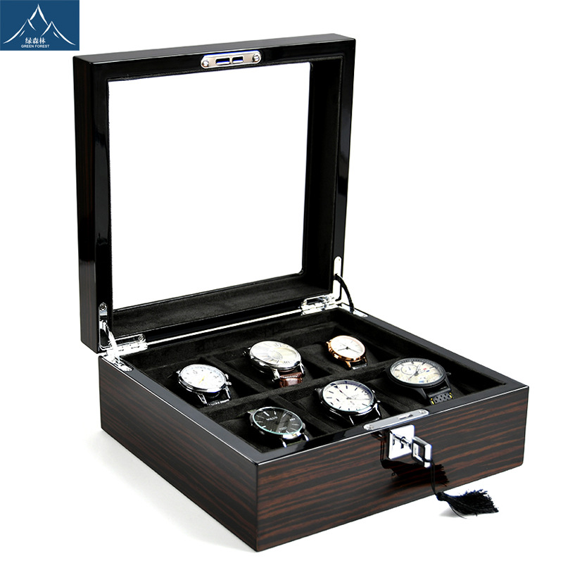Hxl 나무 피아노 래커 다중 위치 시계 상자 보석 보 - Jewelry Watches Box 리뷰 및 가격