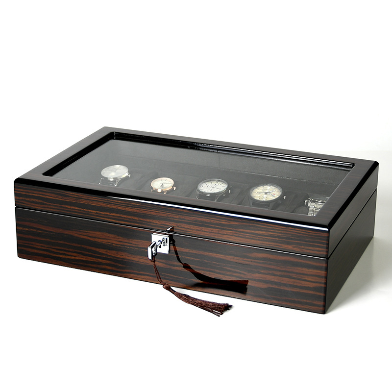 Hxl 나무 피아노 래커 다중 위치 시계 상자 보석 보 - Jewelry Watches Box 리뷰 및 가격