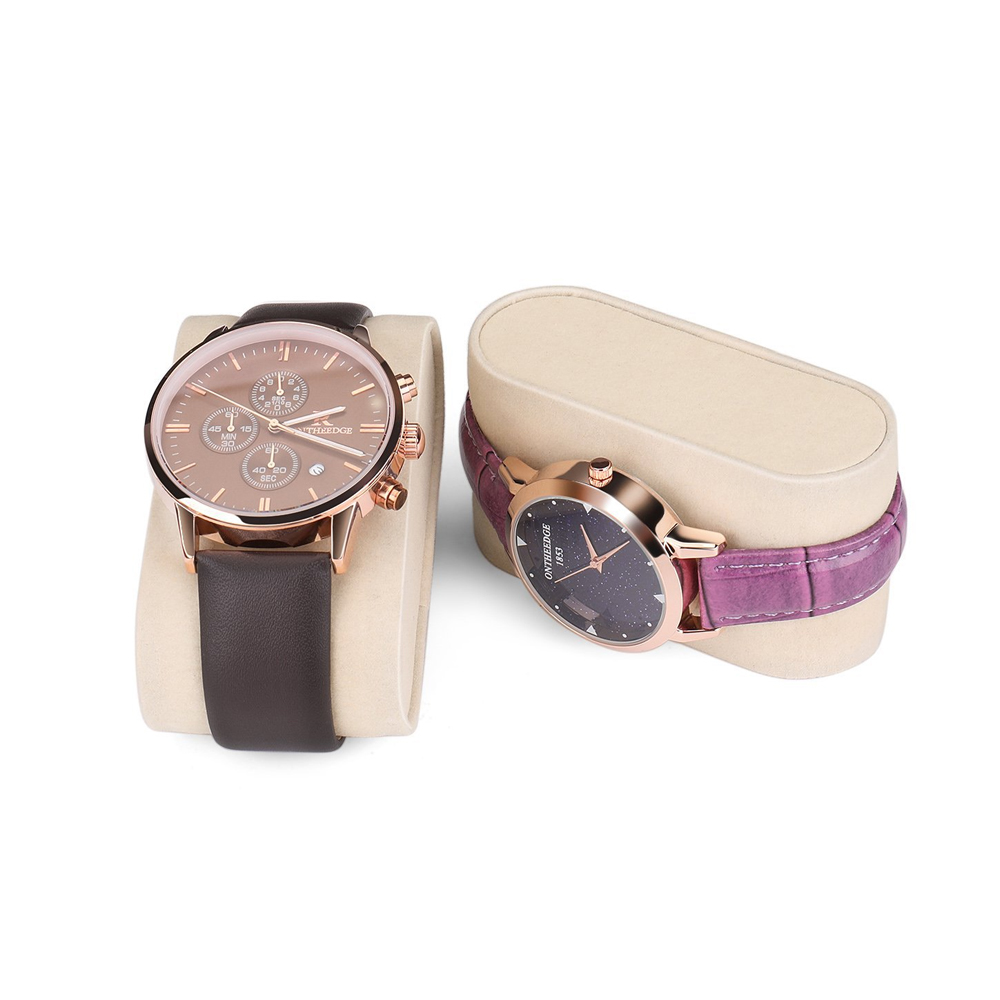 PU 가죽 회색 플란넬렛 시계 케이스 정리함, 부드러운 - Best Jewelry Watches Women 리뷰 및 가격