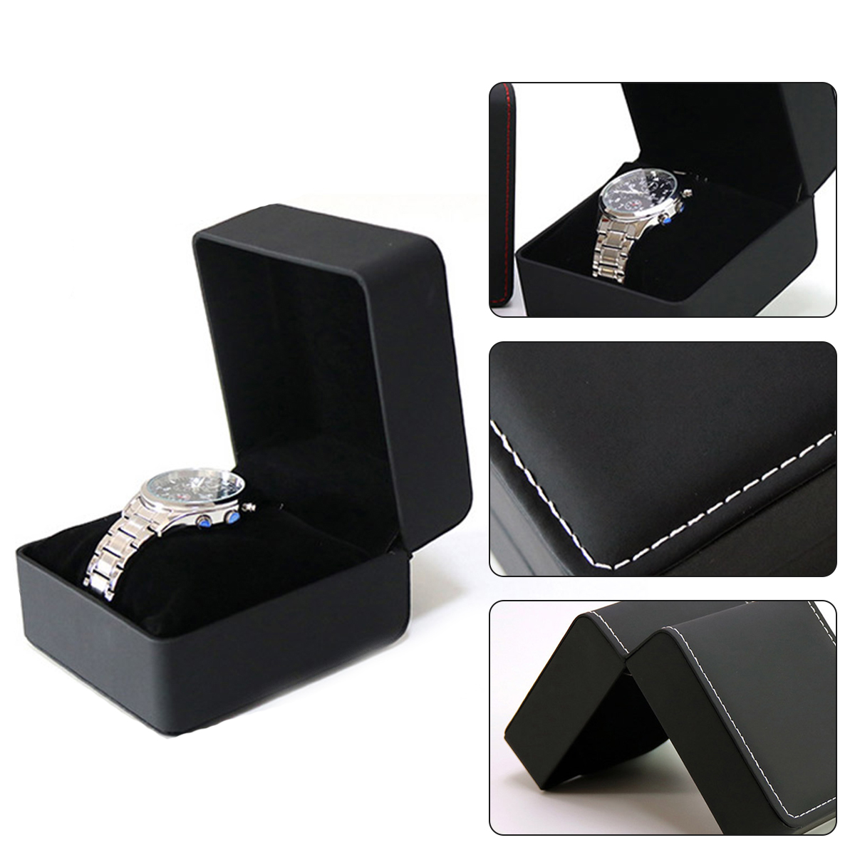 베개가 있는 싱글 시계 선물 상자, PU 가죽 손목시계 - Best Jewelry Watches Women 리뷰 및 가격
