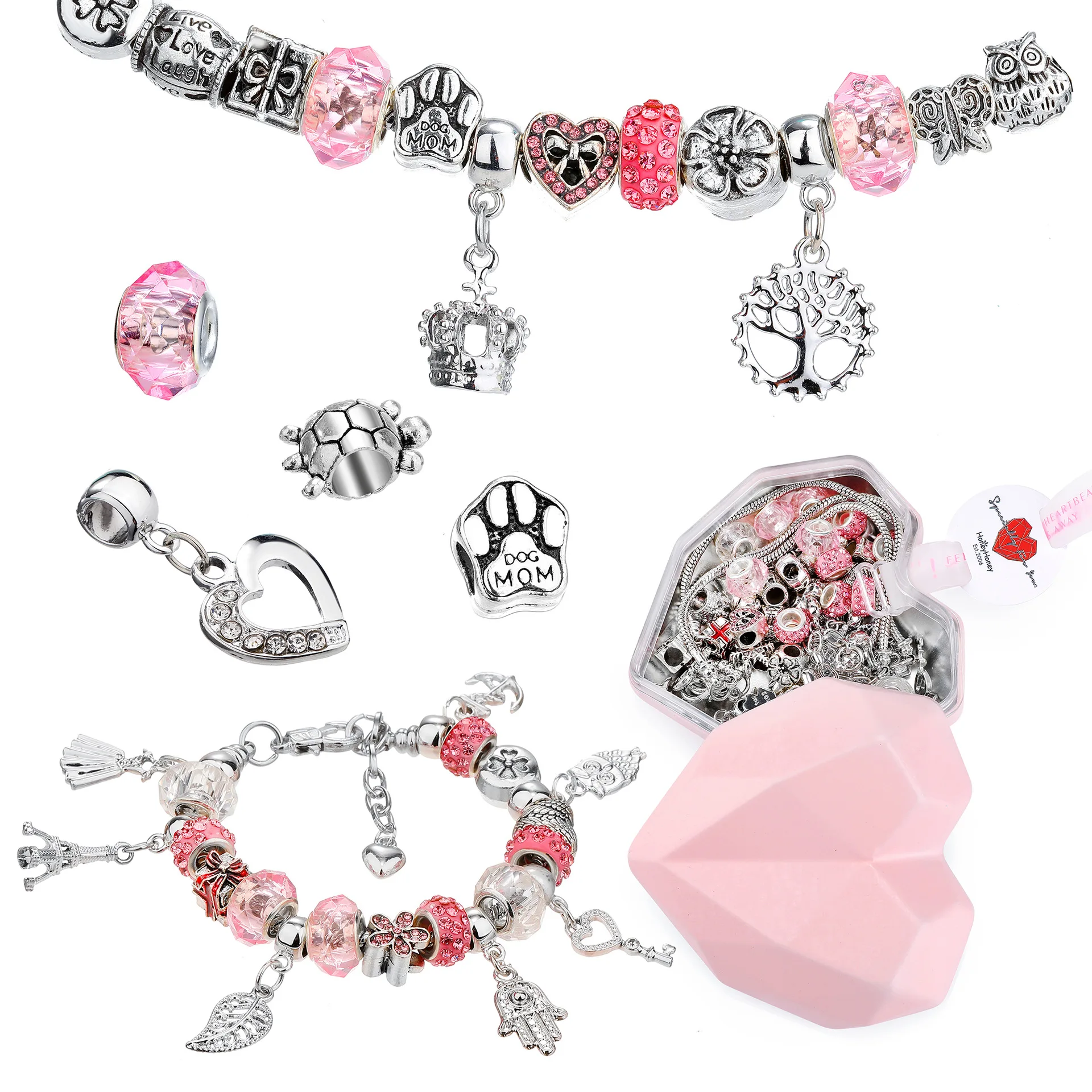 여자아이들을 위한 DIY 쥬얼리 만들기 키트, 유니콘, - Jewelry Y Watches 리뷰 및 가격