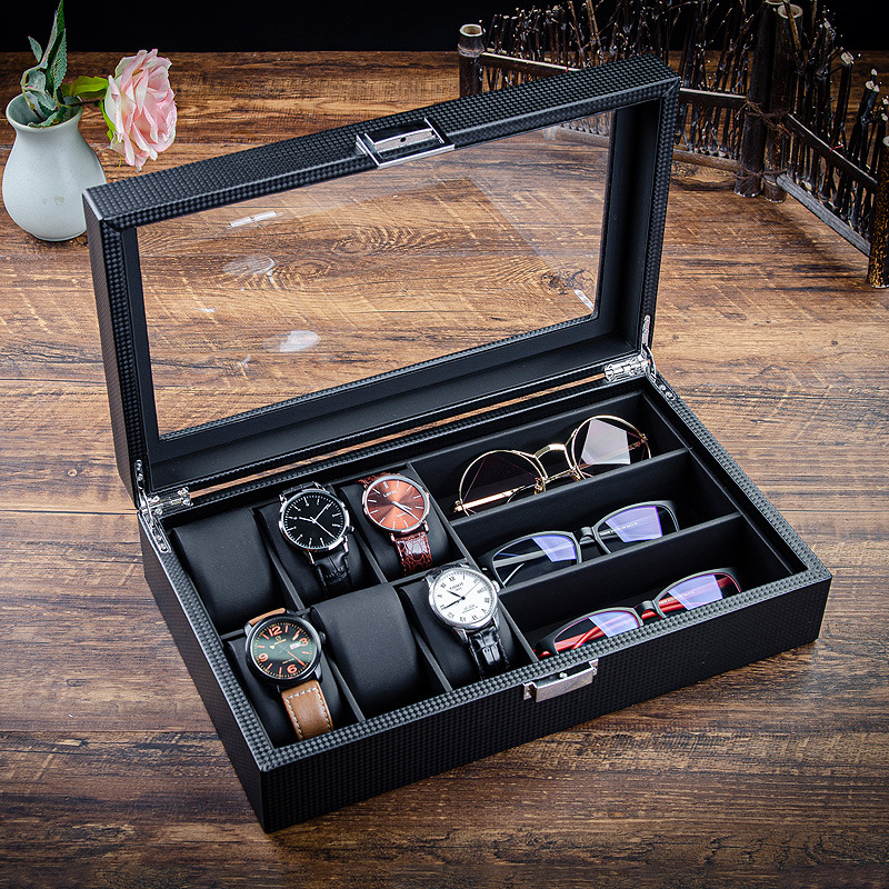 시계 상자 디스플레이 캐비닛 안경 보관 가방 선글라스  - Best Jewelry Watches Women 리뷰 및 가격