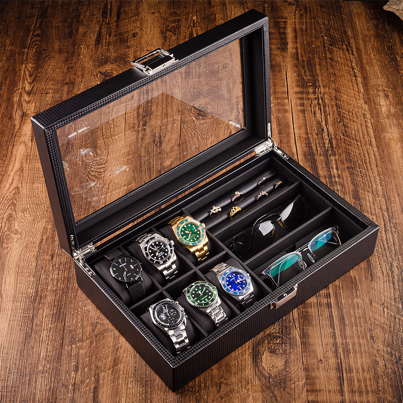 시계 상자 디스플레이 캐비닛 안경 보관 가방 선글라스  - Best Jewelry Watches Women 리뷰 및 가격