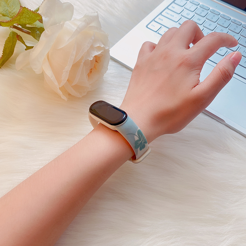 HeroIand Morandi 인쇄 패턴 스트랩 Xia - Jewelry Smart Watches 리뷰 및 가격