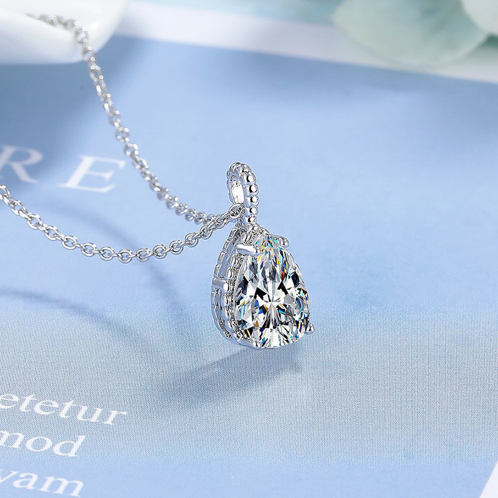 1.4캐럿 천연 페리도트 925 스털링 실버 물방울 펜 - Crystal Choker Necklace 리뷰 및 가격