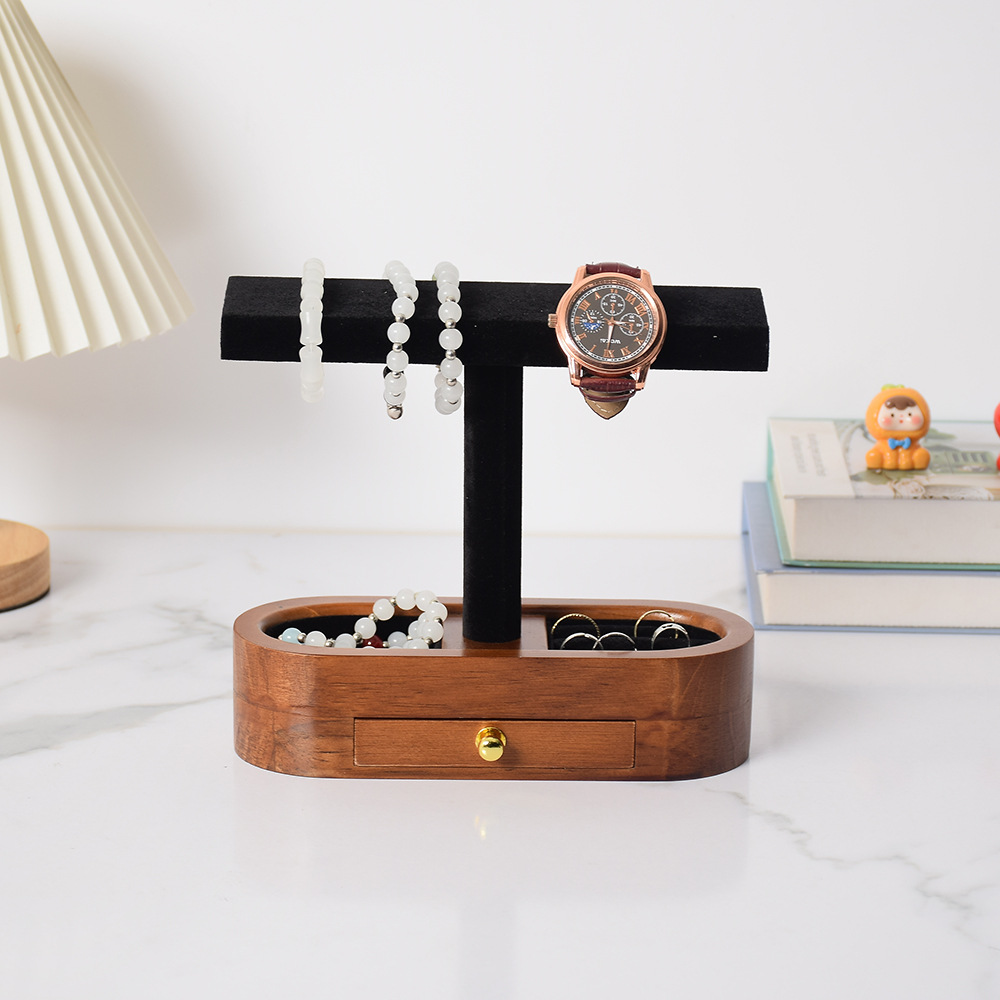 보석 진열대 원목 보석 스탠드 - 팔찌와 시계 보관용  - Jewelry And Watches Store 리뷰 및 가격