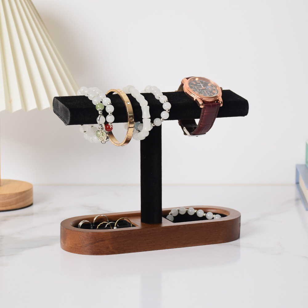 보석 진열대 원목 보석 스탠드 - 팔찌와 시계 보관용  - Jewelry And Watches Store 리뷰 및 가격